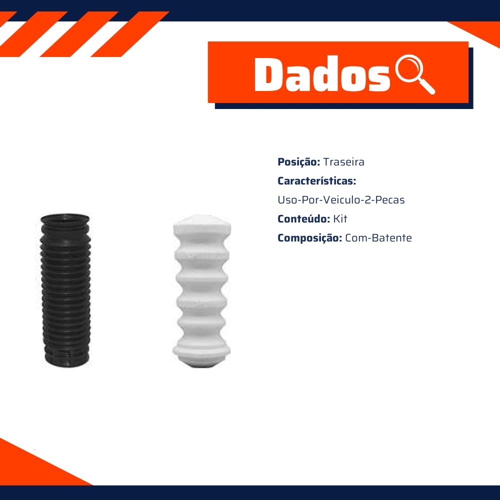 Kit do Amortecedor Traseiro para Ford Focus - Monroe Axios - 044.1733