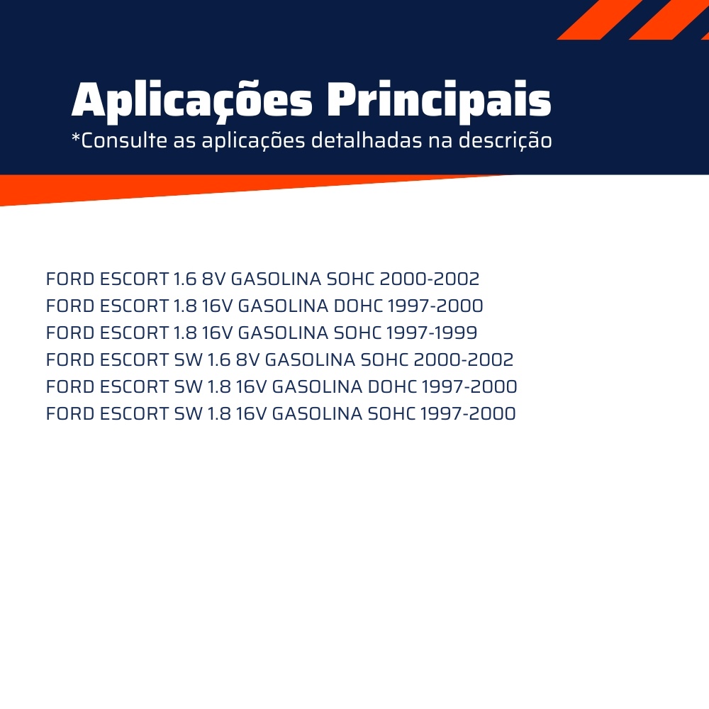 Coxim do Amortecedor Dianteiro para Ford Escort e Escort SW - Monroe Axios - 522.5401