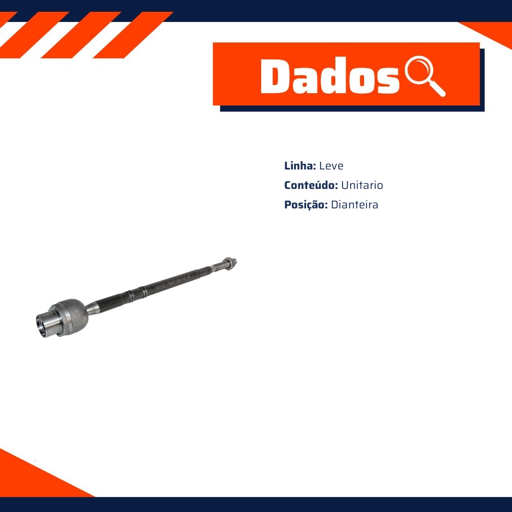 Terminal Axial Dianteiro - Monroe Axios - 043.4012