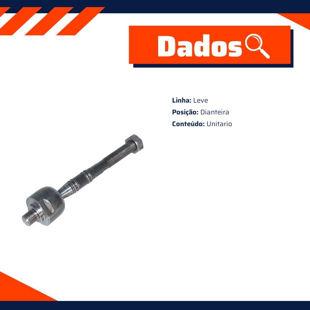 Terminal Axial Dianteiro para Honda Civic - Monroe Axios - 043.4168