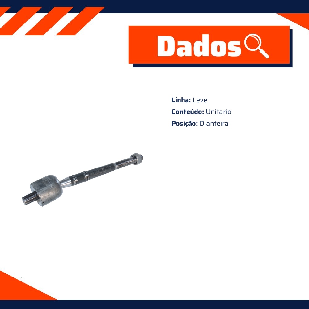 Terminal Axial Dianteiro para Mercedes-Benz A 160 e A 190 - Monroe Axios - 043.4101
