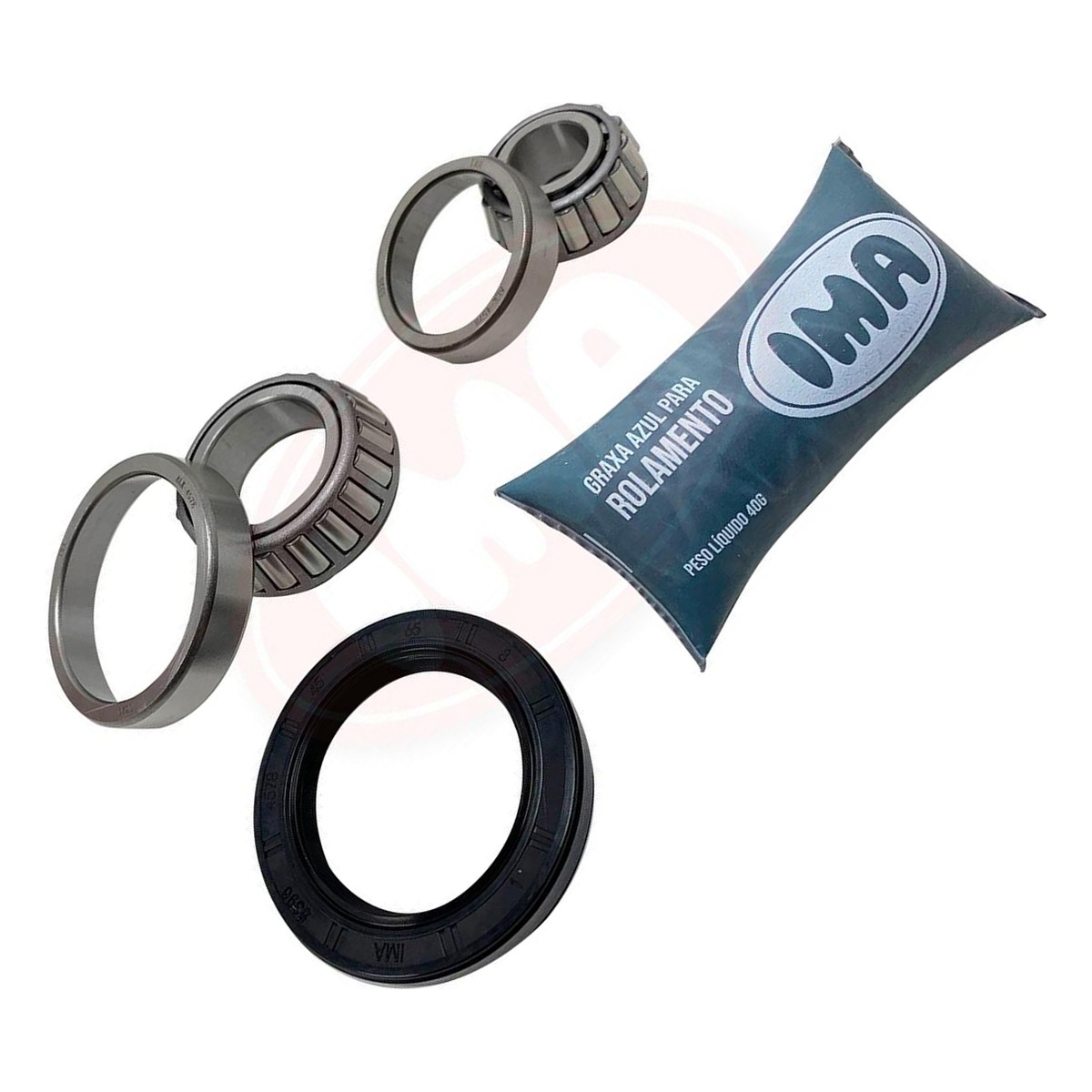 Kit Rolamento de Roda Dianteiro para Volkswagen Kombi - IMA - ALK-4578