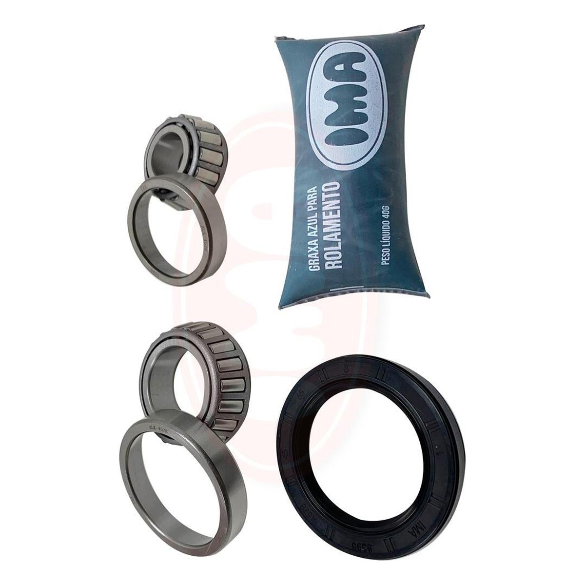 Kit Rolamento de Roda Dianteiro para Volkswagen Kombi - IMA - ALK-4578