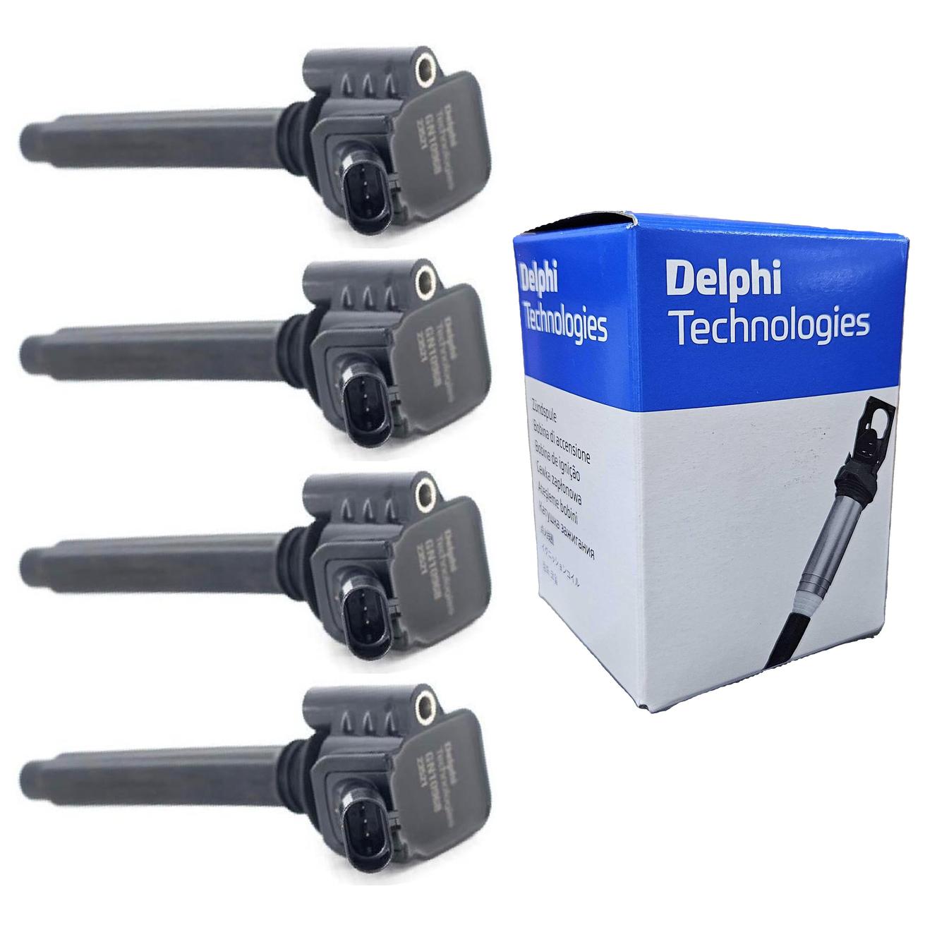 Kit 4 Bobinas de Ignição - Delphi - GN10968