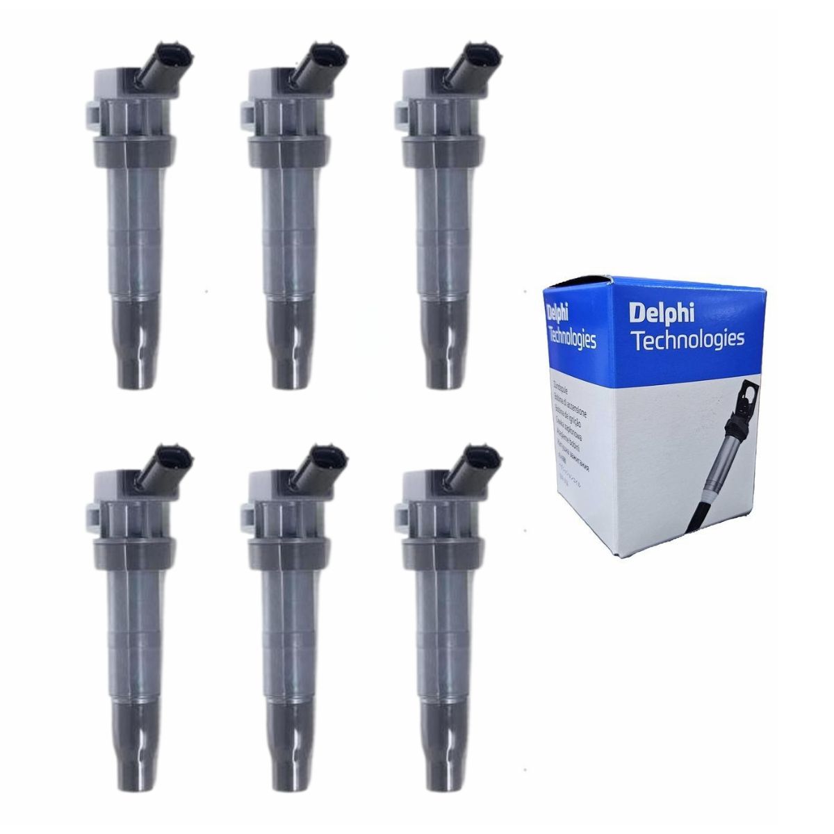 Kit 6 Bobinas de Ignição - Delphi - GN10568