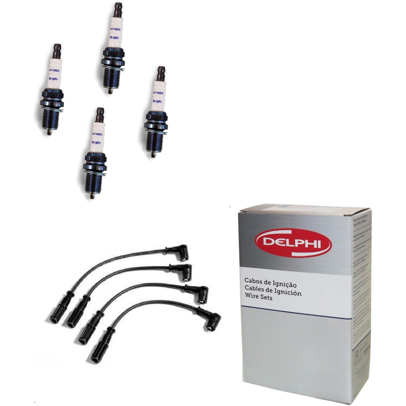 Kit Cabo e Vela de Ignição D-Power - Delphi - XH70003/XS10024