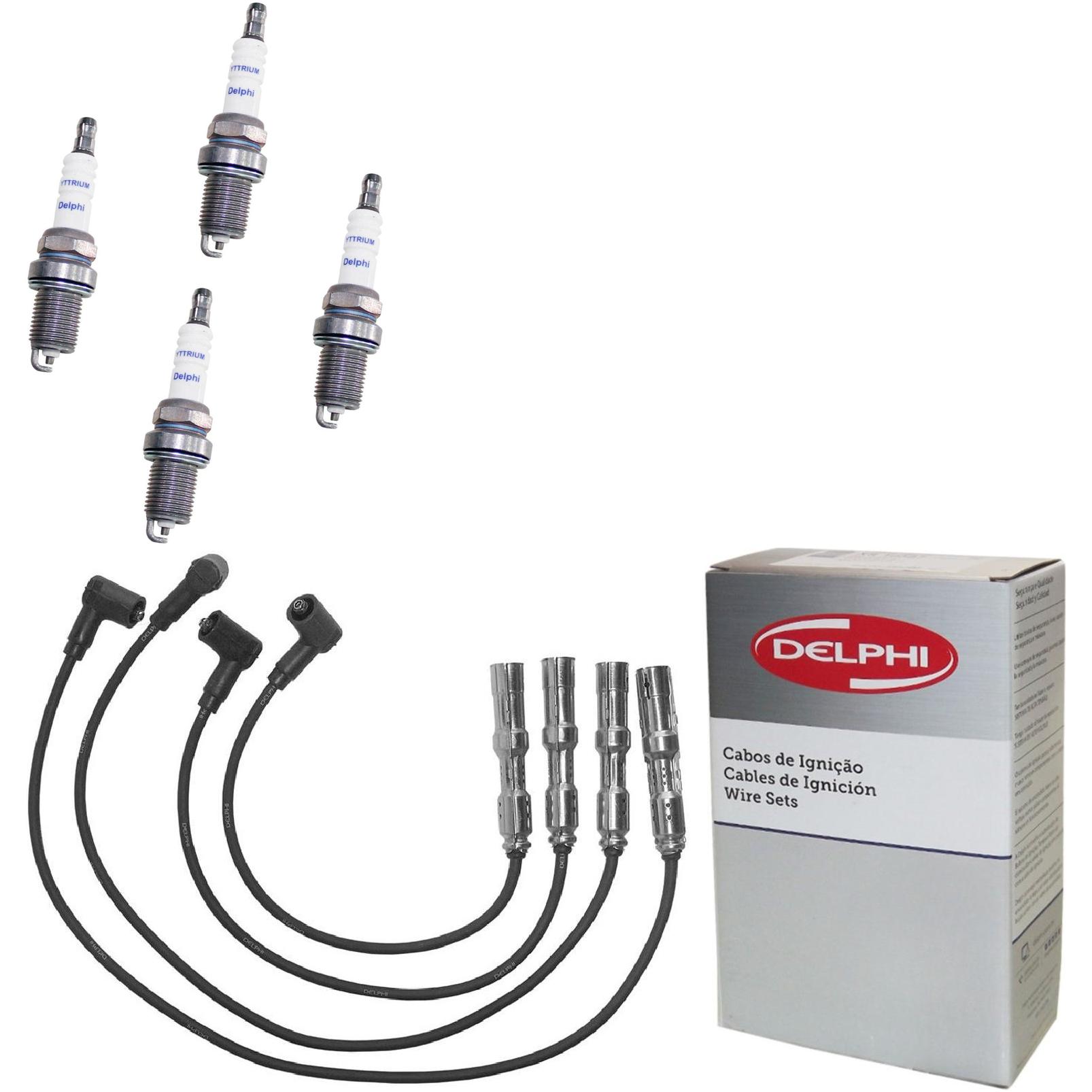 Kit Cabo e Vela de Ignição Yttrium - Delphi - XH40008/XS10554