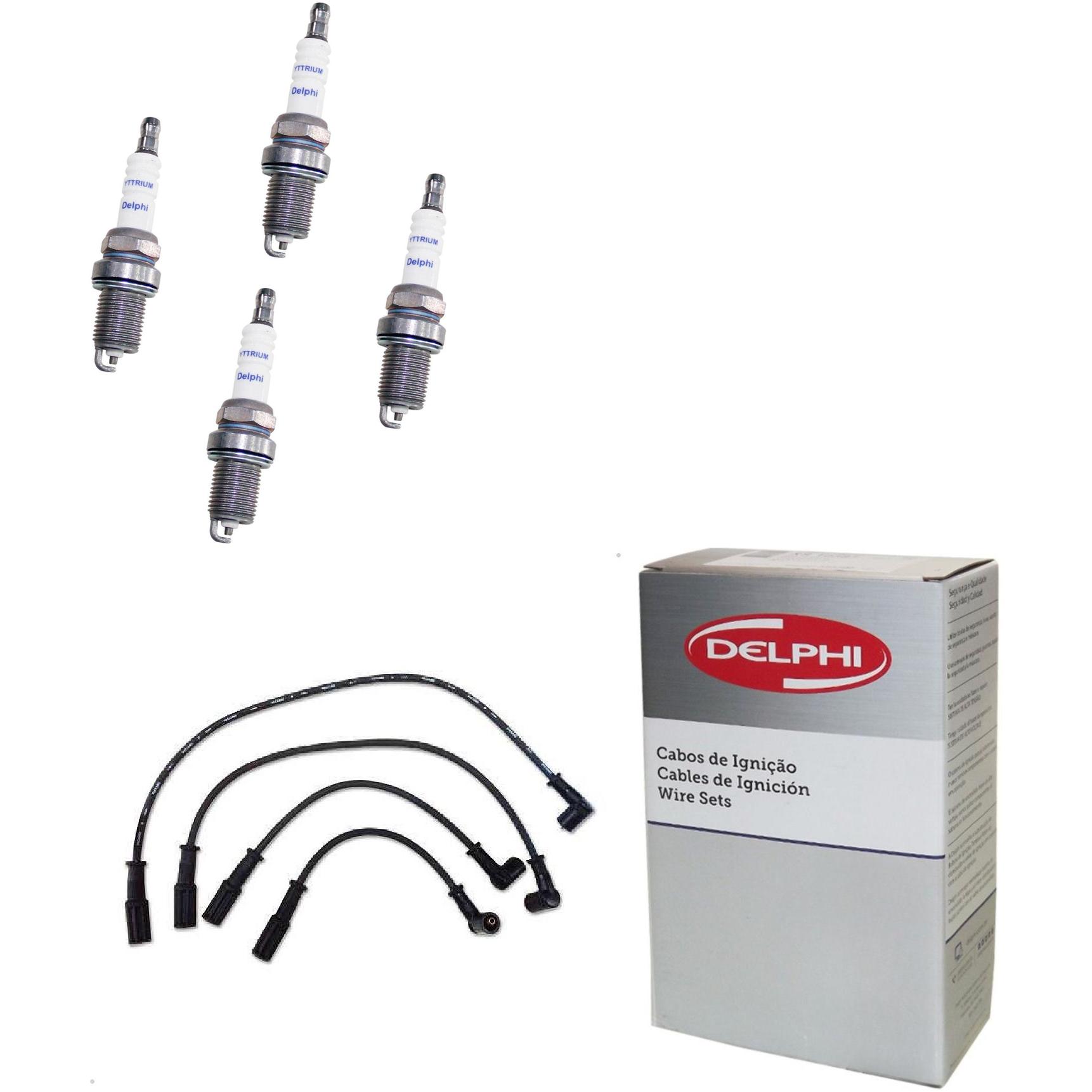 Kit Cabo Vela de Ignição Yttrium - Delphi - XH40006/XS10642