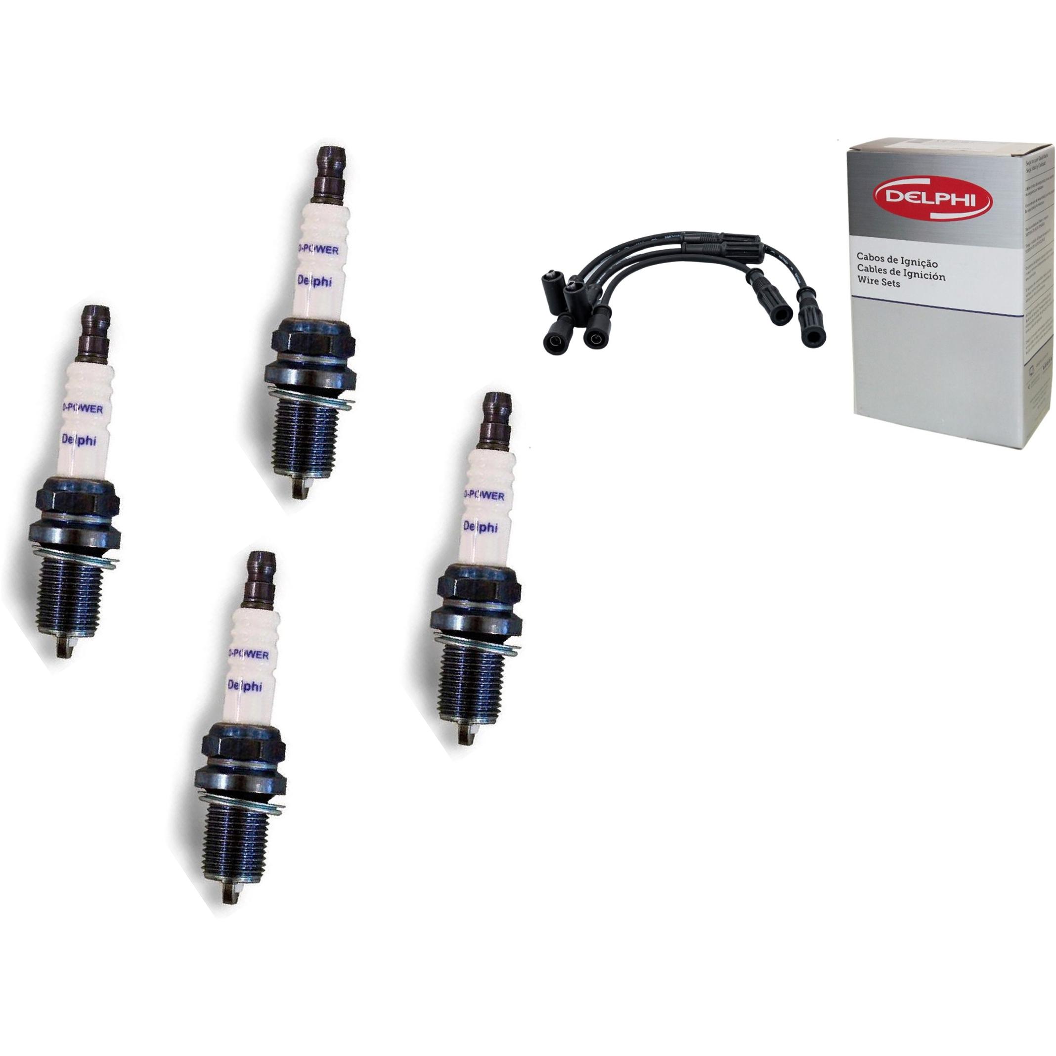 Kit Cabo Vela de Ignição D-Power - Delphi - XH70001/XS10565