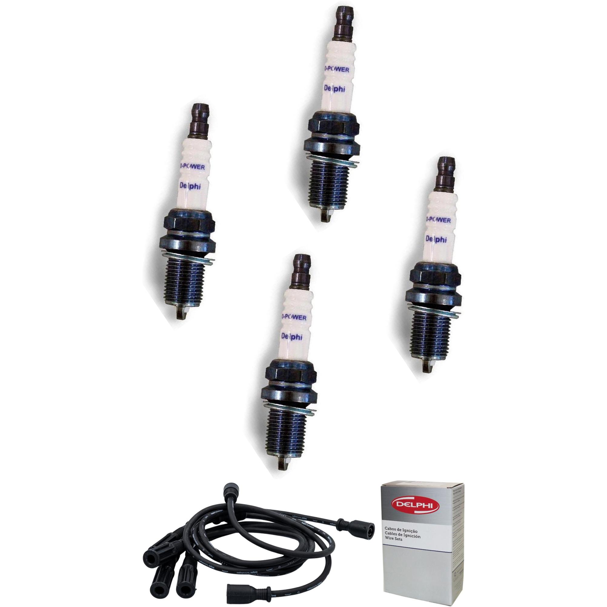 Kit Cabo Vela de Ignição D-Power - Delphi - XH70022/XS10582