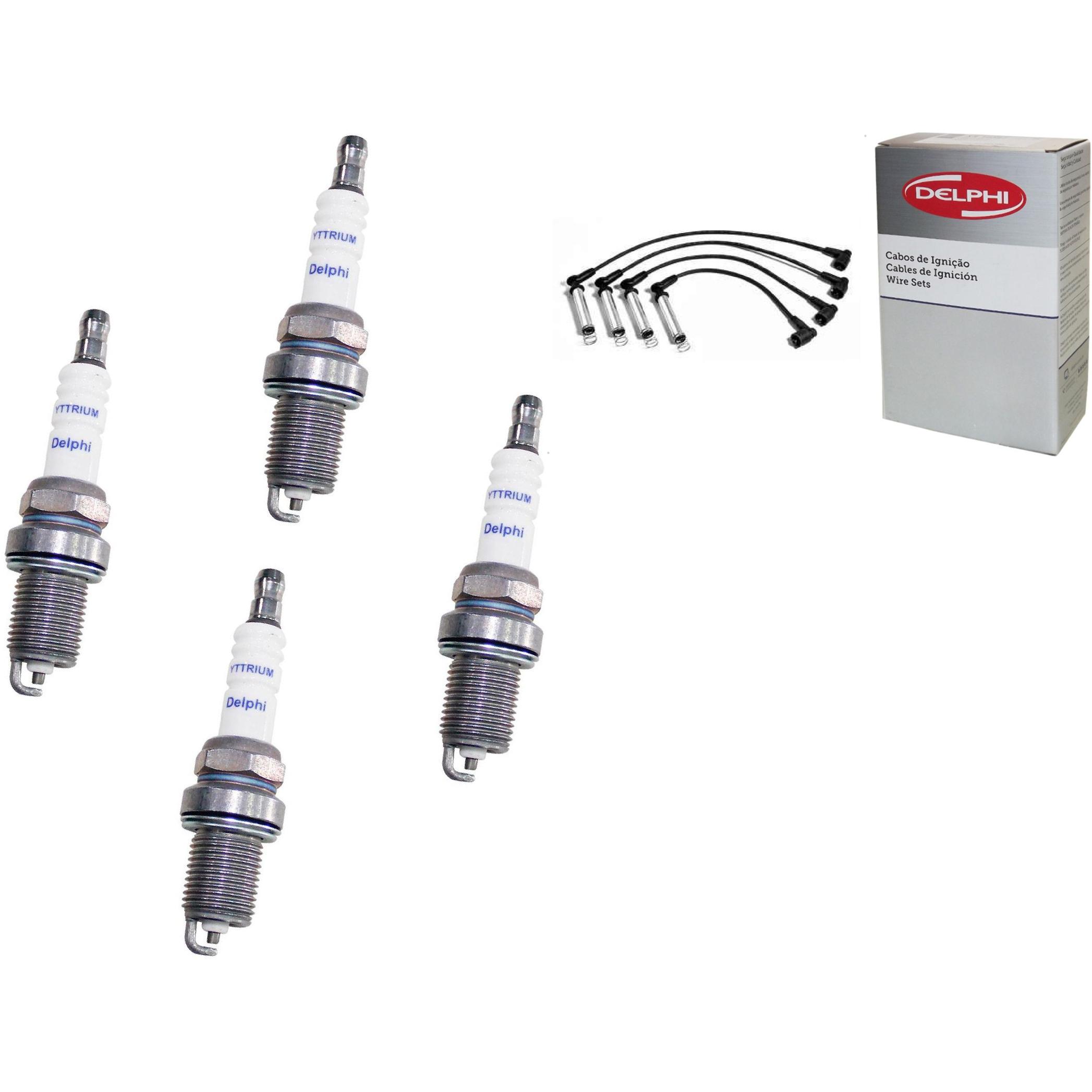Kit Cabo Vela de Ignição Yttrium - Delphi - XH40006/XS10003