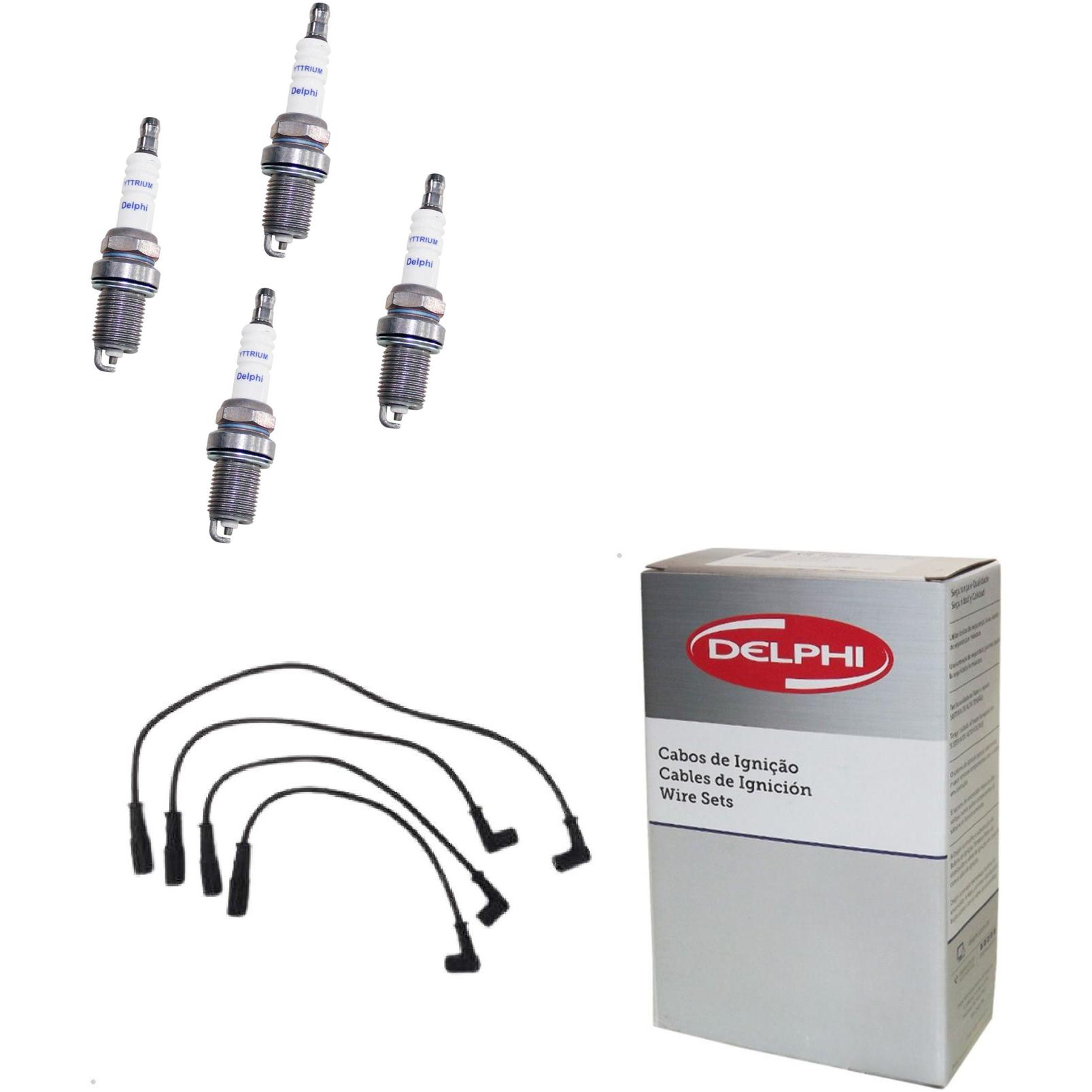 Kit Cabo Vela de Ignição Yttrium - Delphi - XH40006/XS10382