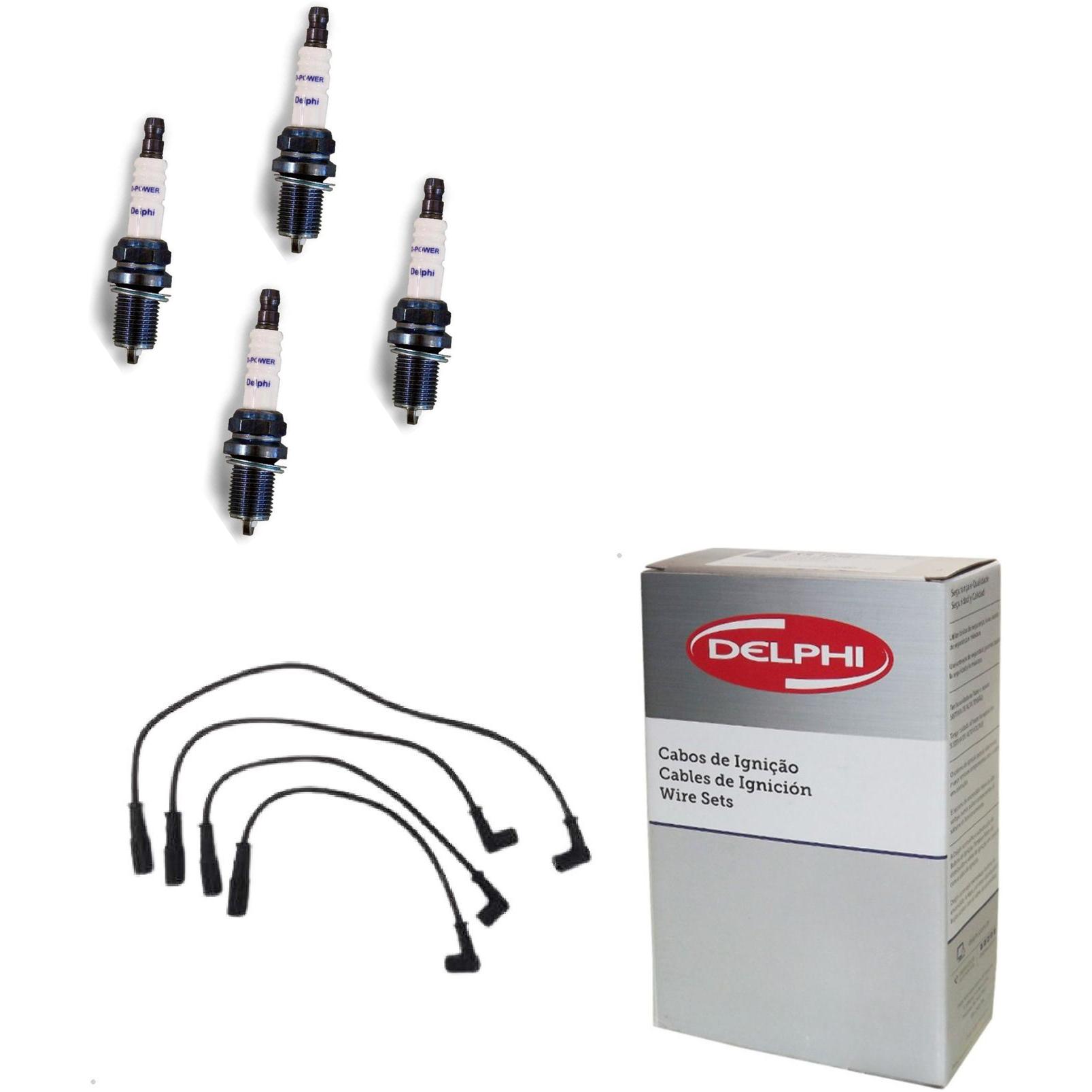 Kit Cabo e Vela de Ignição D-Power - Delphi - XH70003/XS10382