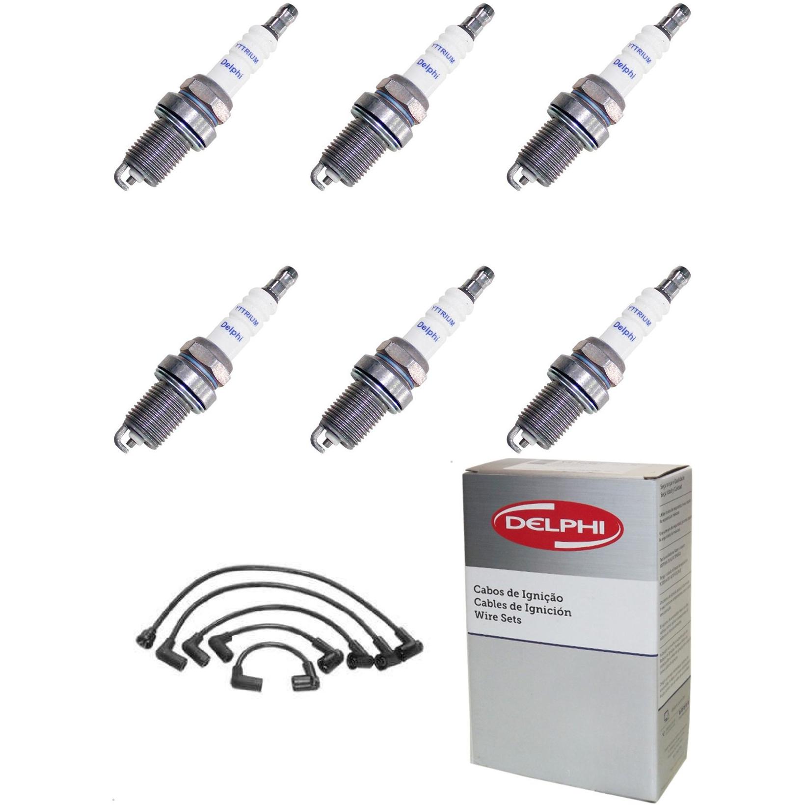 Kit Cabo e Vela de Ignição Yttrium - Delphi - XH40003/XS10092