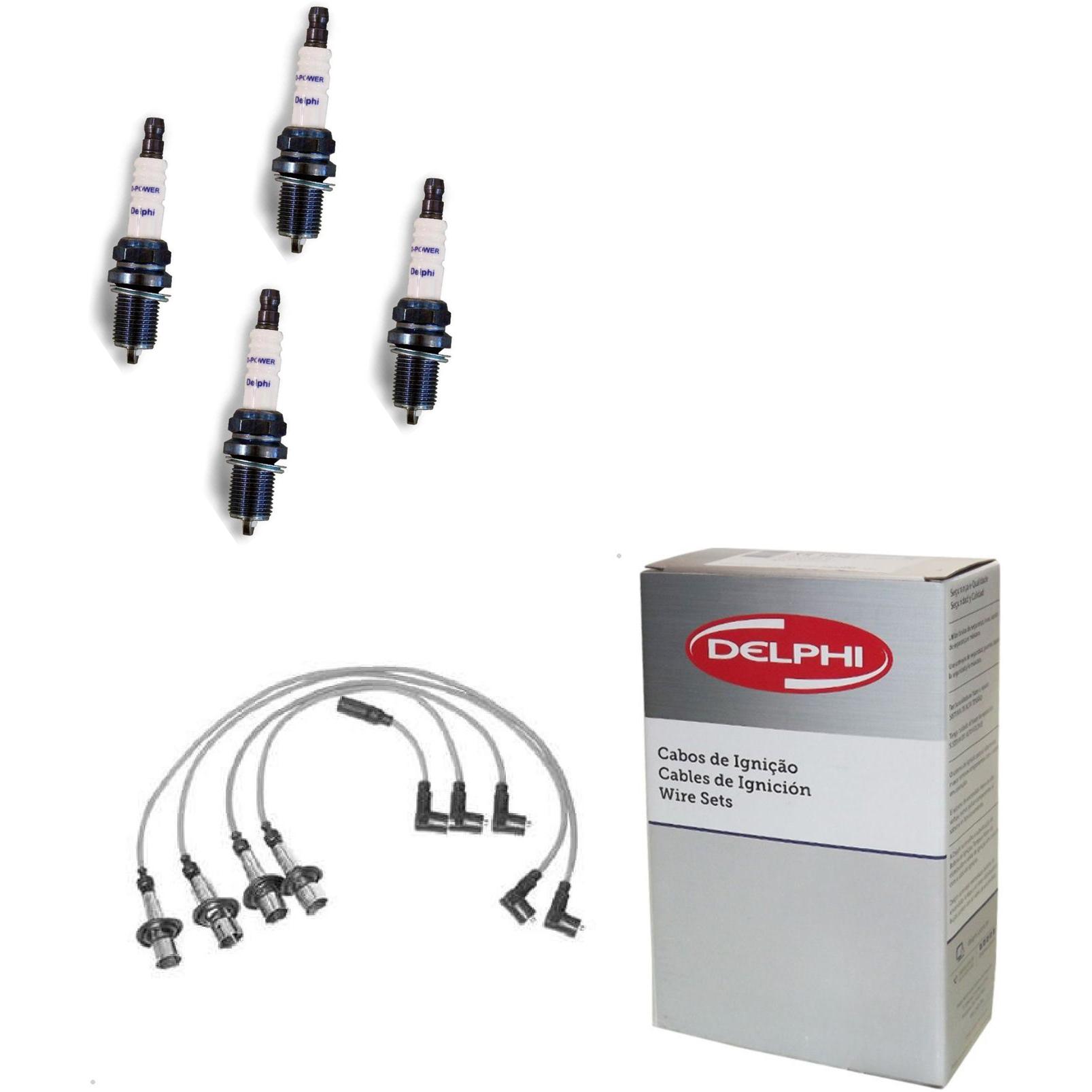 Kit Cabo e Vela de Ignição D-Power - Delphi - XH70036