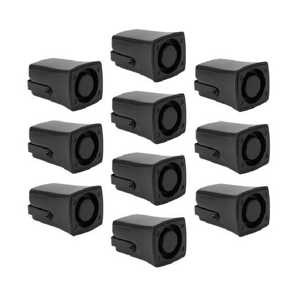 10 Mini Sirenes Piezoelétrica 24V 100dB Sinalizadora - DNI 4002