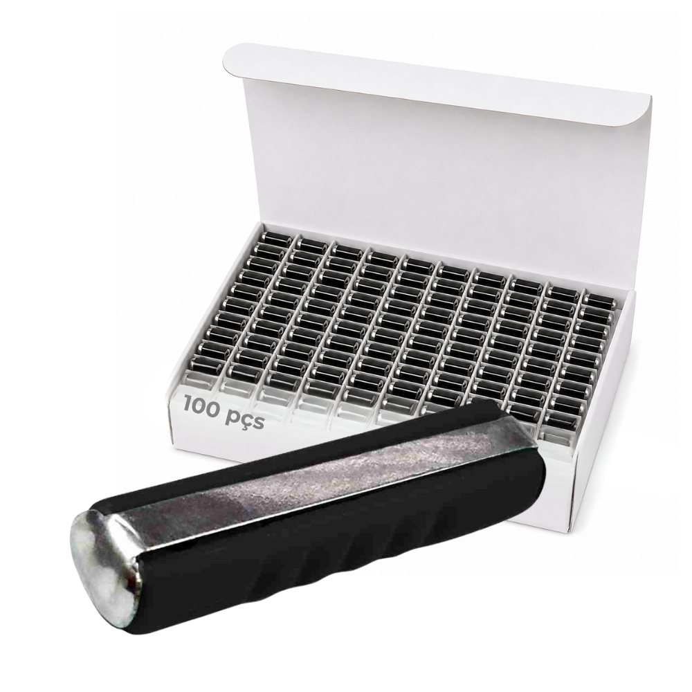 100 Fusíveis Louca Tipo Europeu 15A Universal 25mm - DNI 311015