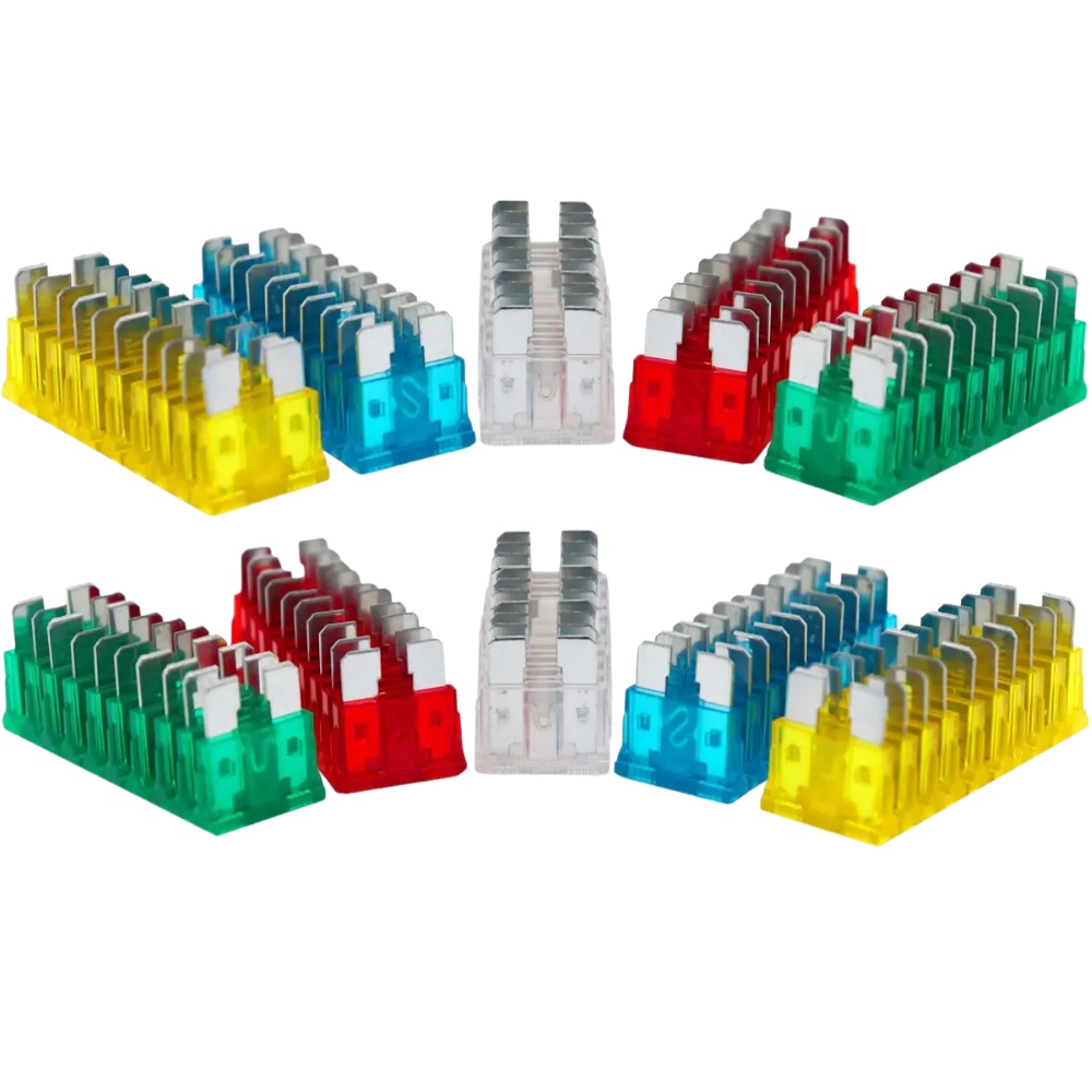 100 Fusíveis Mini Lâmina 10A Universal - DNI 317010