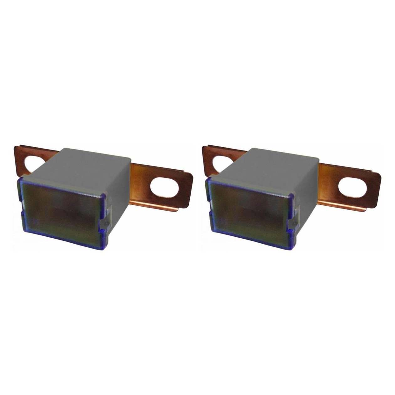 2 Fusíveis Mega Macho Lateral Elemento Curto 120A Universal - DNI 3196120