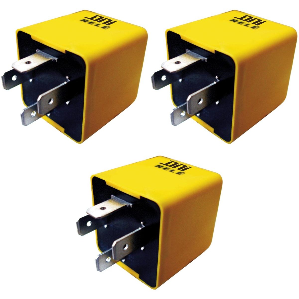 3 Relés Auxiliar Normalmente Aberto com Resistor Supressor para Empilhadeiras - DNI 8217