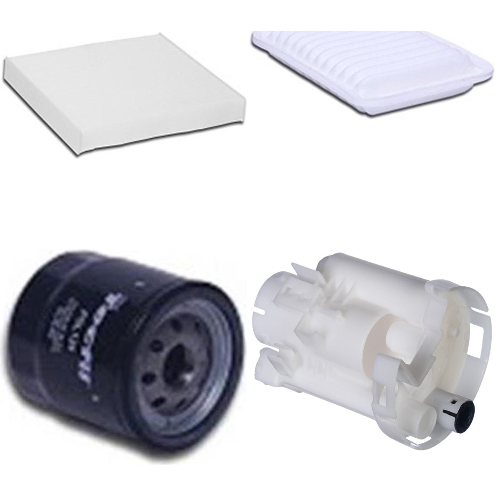 Kit Filtros de Ar do Motor, Óleo, Cabine e Combustível - Tecfil - ACP887 / ARL2203 / FBT2351 / PSL129