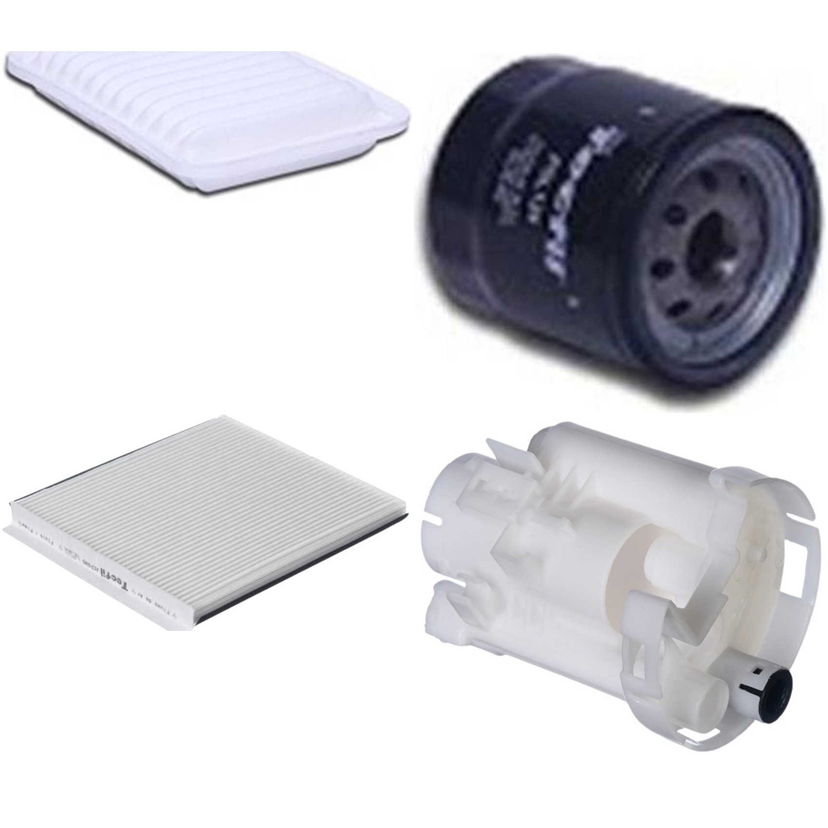Kit Filtros de Ar do Motor, Óleo, Cabine e Combustível - Tecfil - ACP885 / ARL2203 / FBT2351 / PSL129
