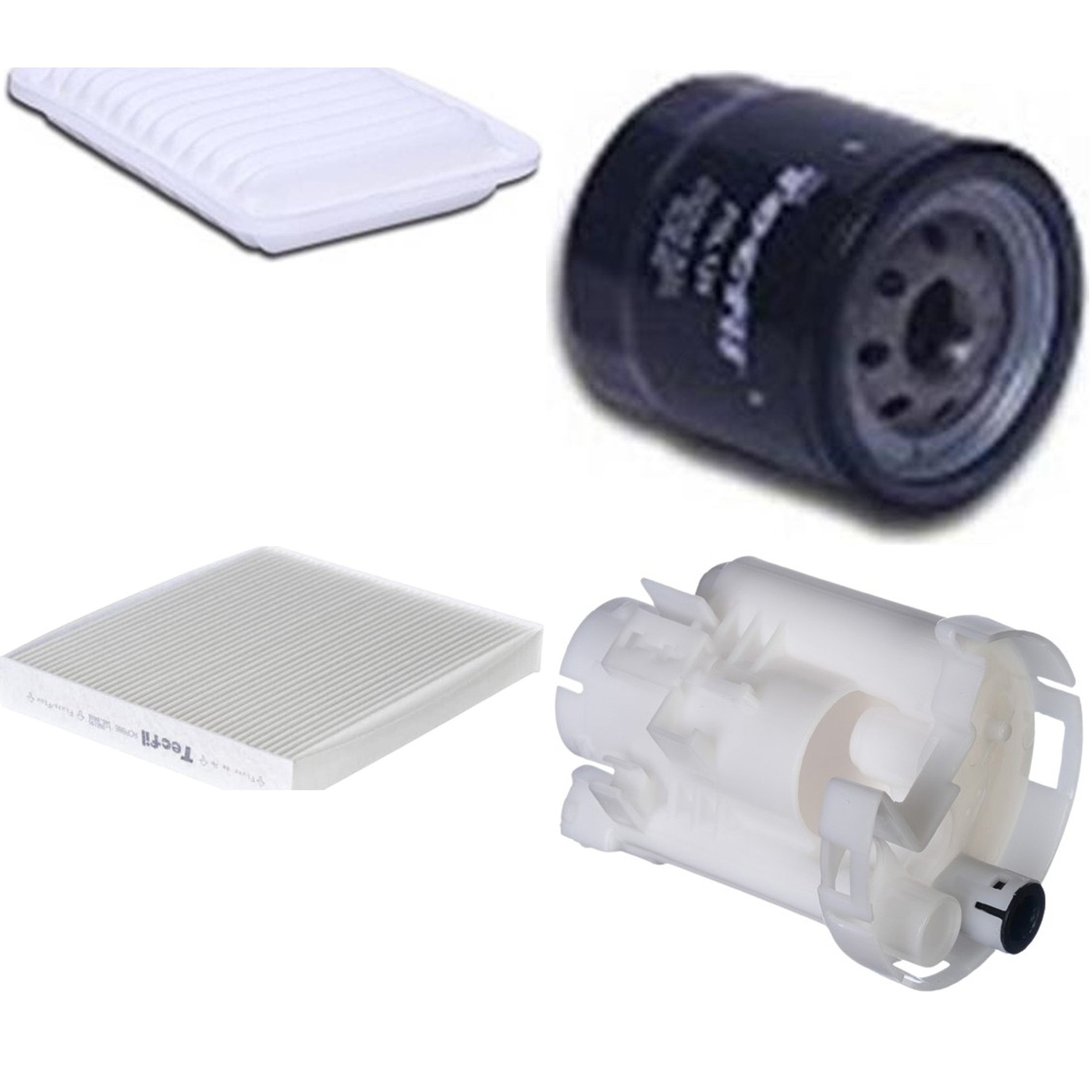 Kit Filtros de Ar do Motor, Óleo, Cabine e Combustível - Tecfil - ACP886 / ARL2203 / FBT2351 / PSL129