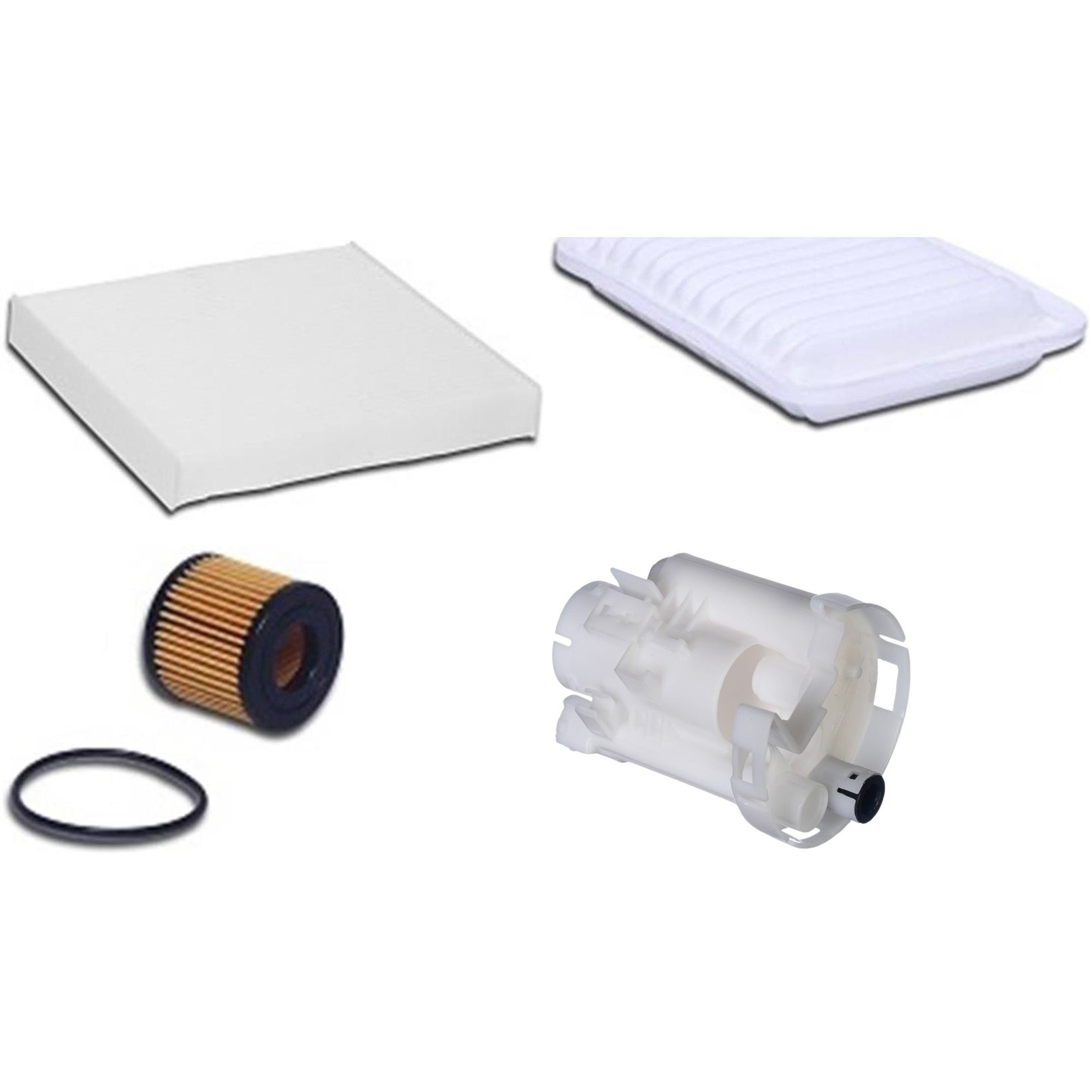 Kit Filtros de Ar do Motor, Óleo, Cabine e Combustível - Tecfil - ACP887 / ARL2203 / FBT2351 / PEL803
