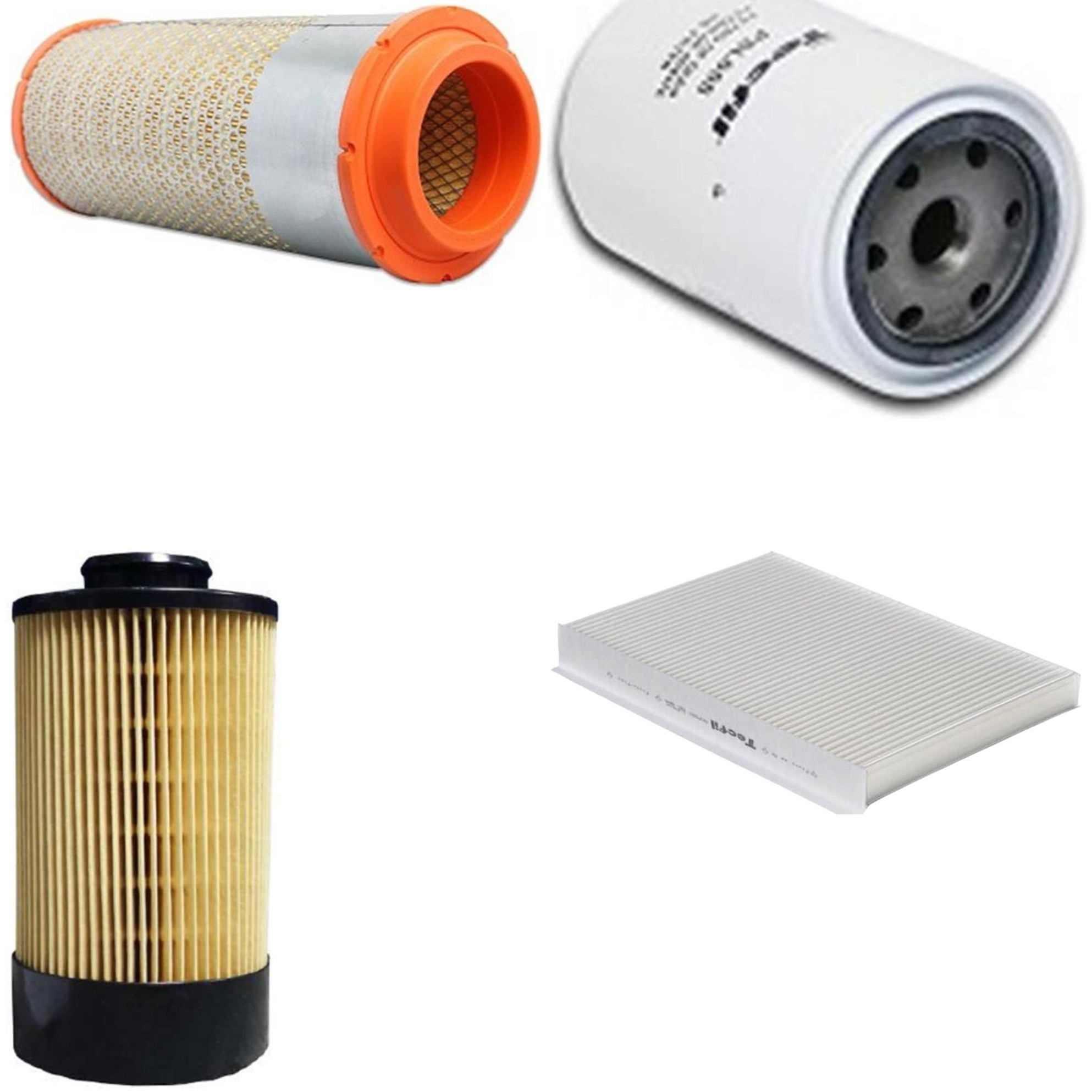 Kit Filtros de Ar do Motor, Óleo, Cabine e Combustível - Tecfil - ACP821 / ARS8236 / PEC3040 / PSL655