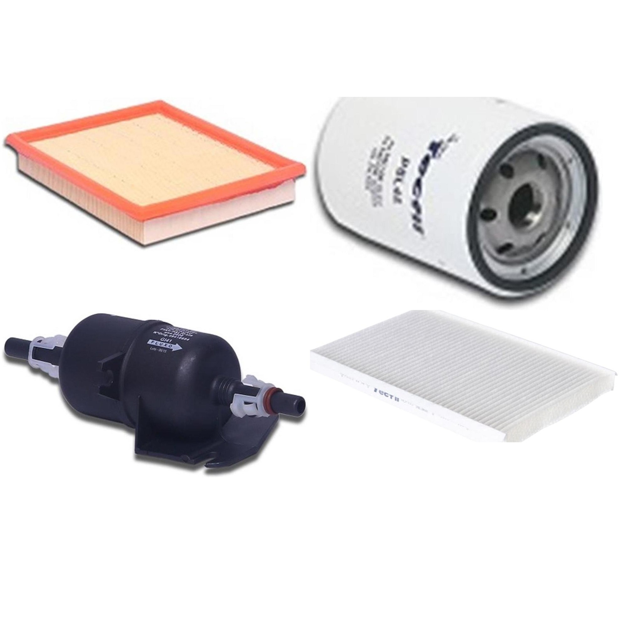 Kit Filtros de Ar do Motor, Óleo, Cabine e Combustível - Tecfil - ACP103 / ARL4150 / GI41 / PSL45