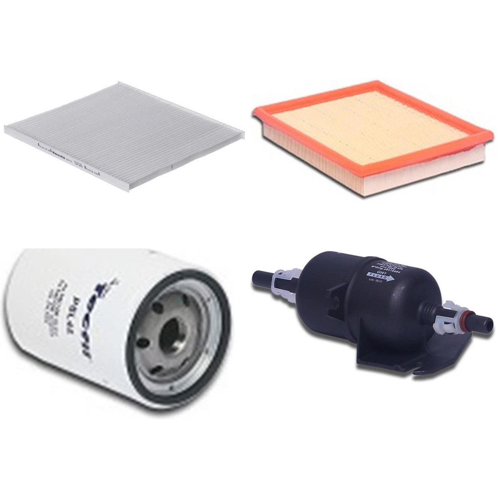 Kit Filtros de Ar do Motor, Óleo, Cabine e Combustível - Tecfil - ACP100 / ARL4150 / GI41 / PSL45