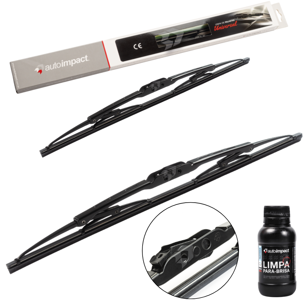 Kit de Palhetas do Limpador do Parabrisa e Traseira - Autoimpact - PU17 / PU13