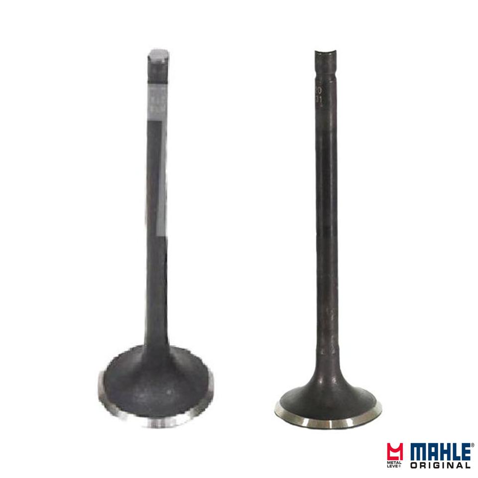 Kit com 1 Válvula de Admissão e 1 Válvula de Escape - Mahle Metal Leve - VA0510130 STD / VE0510131 STD