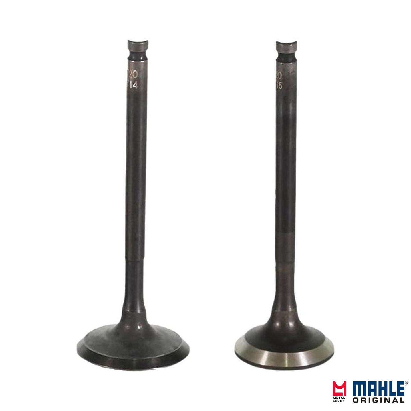 Kit com 1 Válvula de Admissão e 1 Válvula de Escape - Mahle Metal Leve - VA0521714 STD / VE0521715 STD