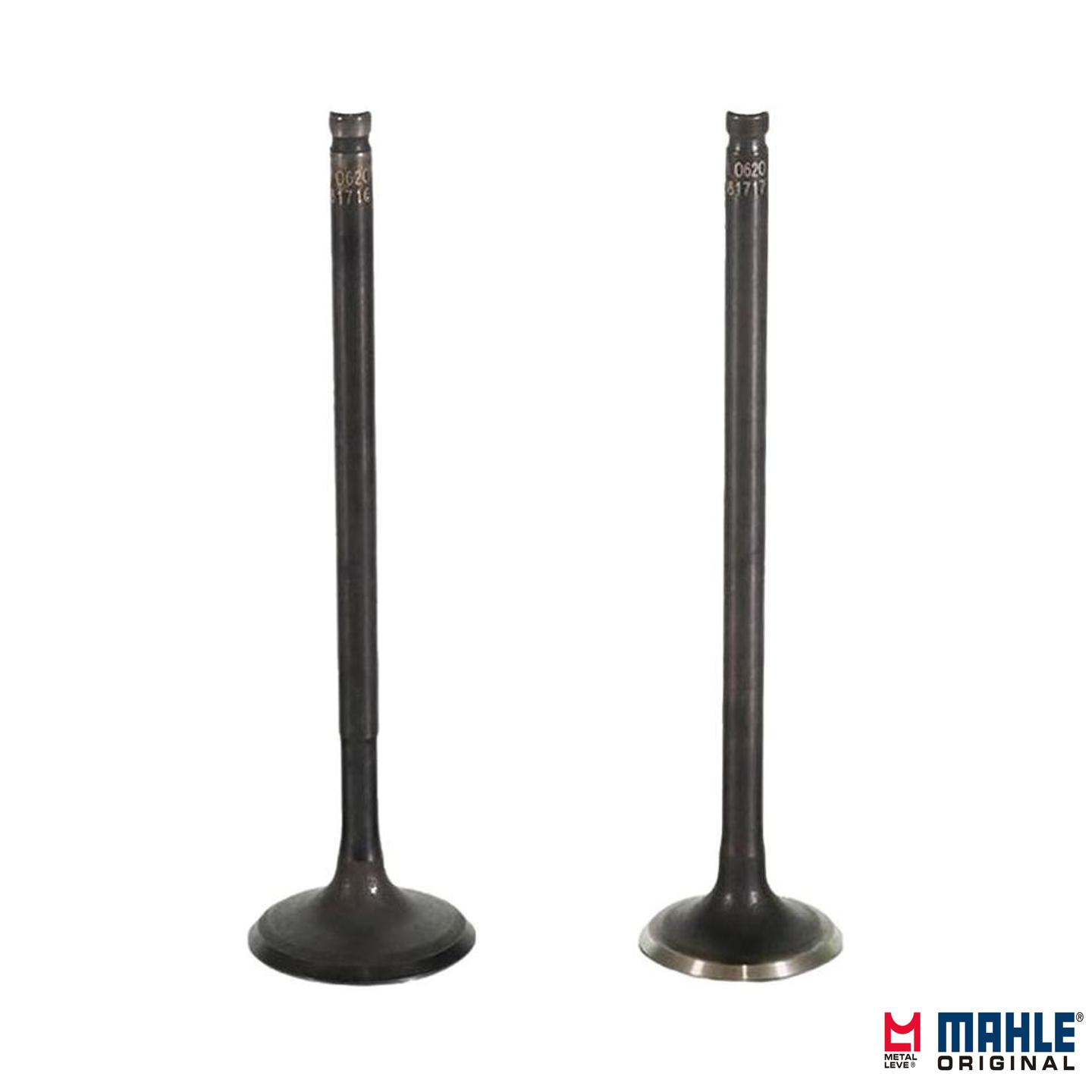 Kit com 1 Válvula de Admissão e 1 Válvula de Escape - Mahle Metal Leve - VA5081716 STD / VE5081717 STD