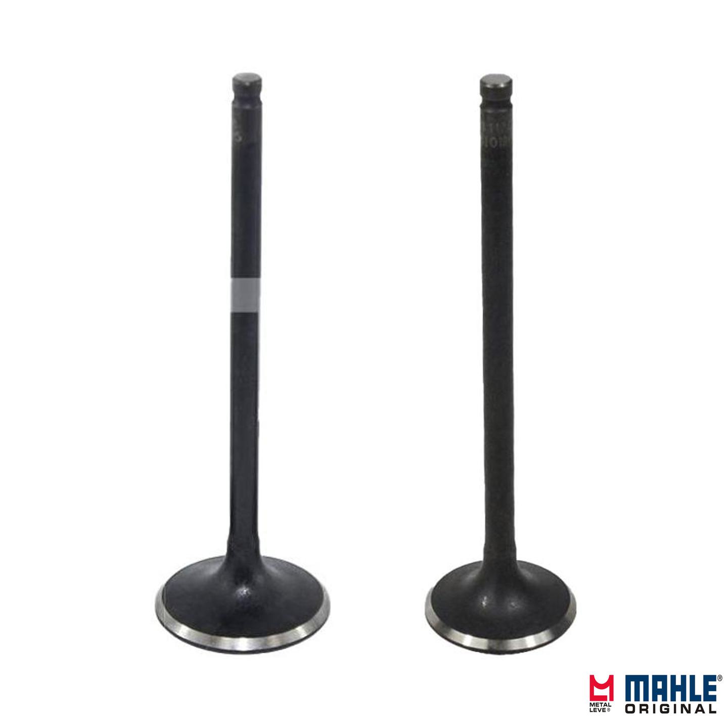 Kit com 1 Válvula de Admissão e 1 Válvula de Escape - Mahle Metal Leve - VA0510195 STD / VE0510196 STD