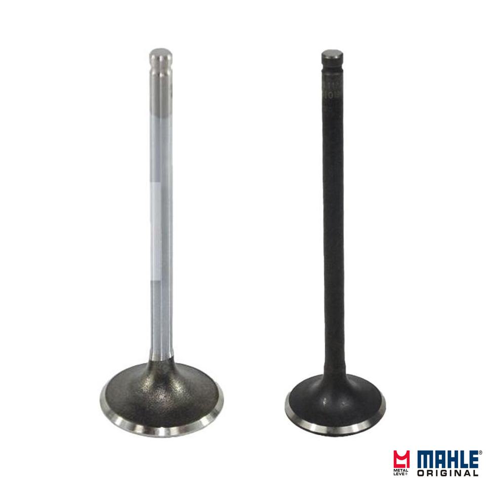 Kit com 1 Válvula de Admissão e 1 Válvula de Escape - Mahle Metal Leve - VA0510029 STD / VE0510196 STD
