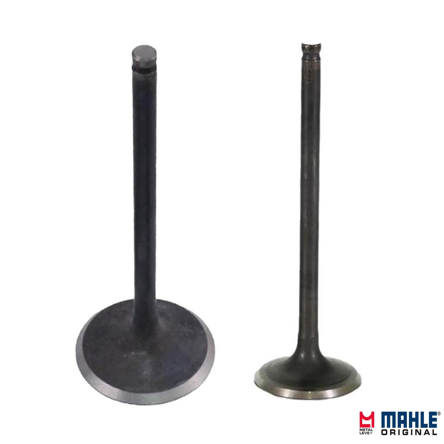 Kit com 1 Válvula de Admissão e 1 Válvula de Escape - Mahle Metal Leve - VA0511726 STD / VE0511727 STD