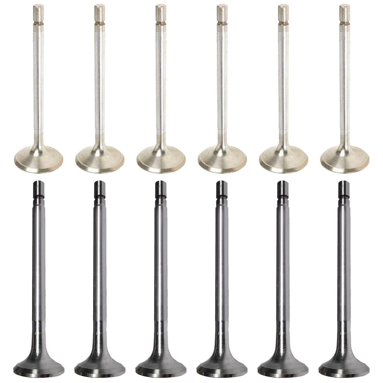 Kit com 6 Válvulas de Admissão e 6 Válvulas de Escape - KS PIERBURG - 50017794 / 50017390