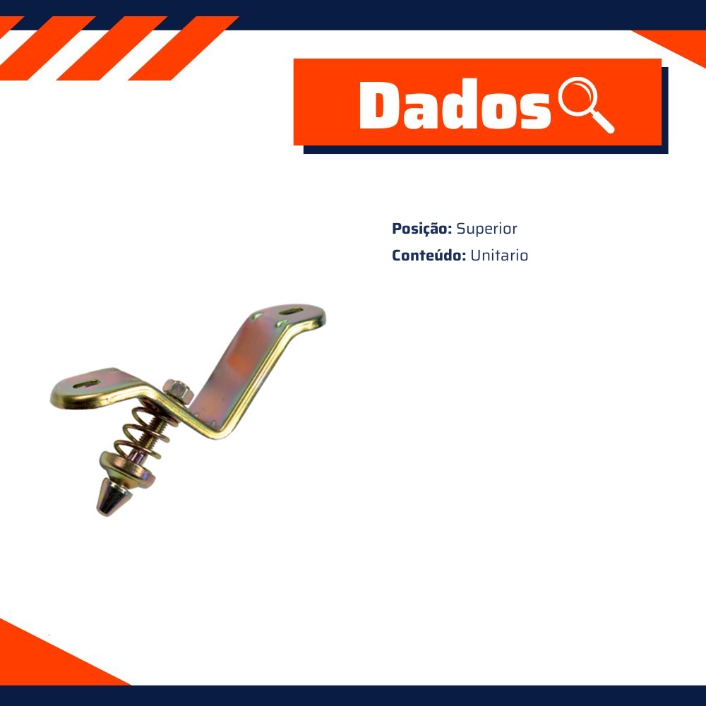 Fechadura do Capô para Volkswagen Fusca - Universal Automotive - 20203