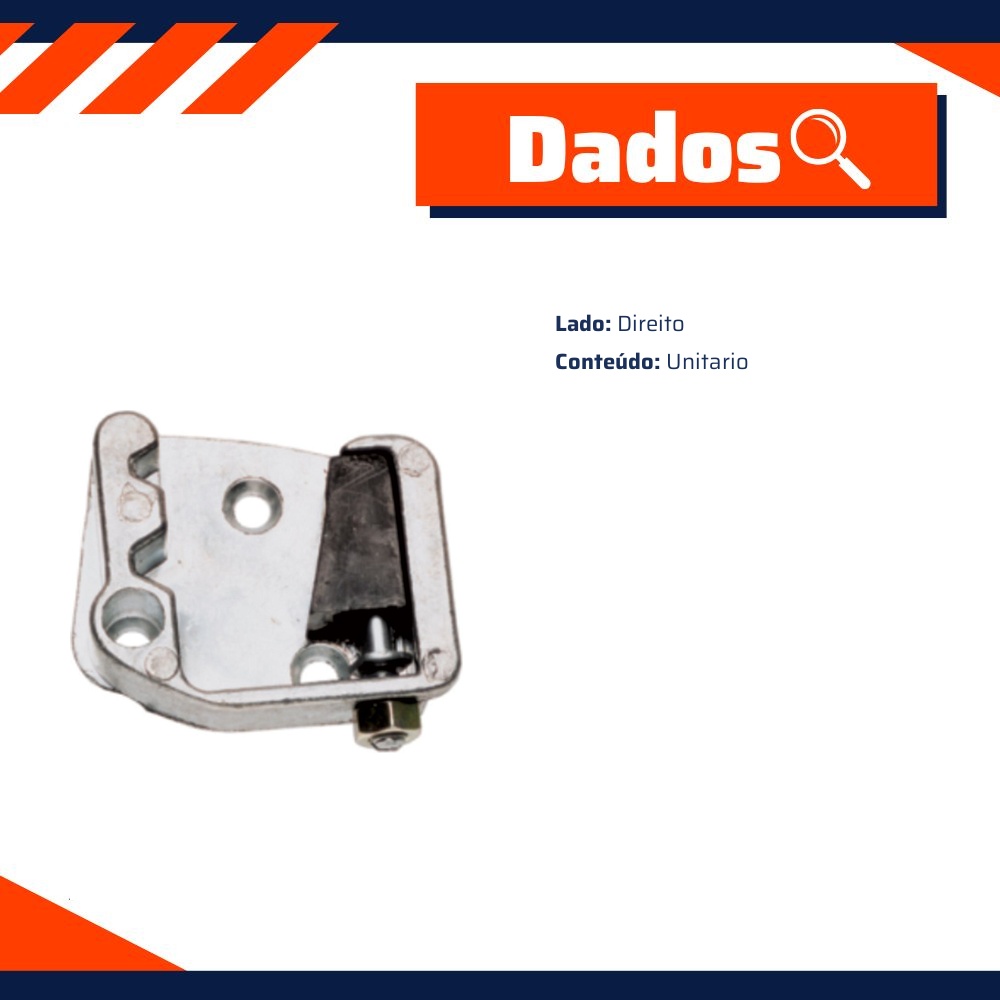 Batente da Porta Dianteira para Volkswagen Fusca - Universal Automotive - 20366