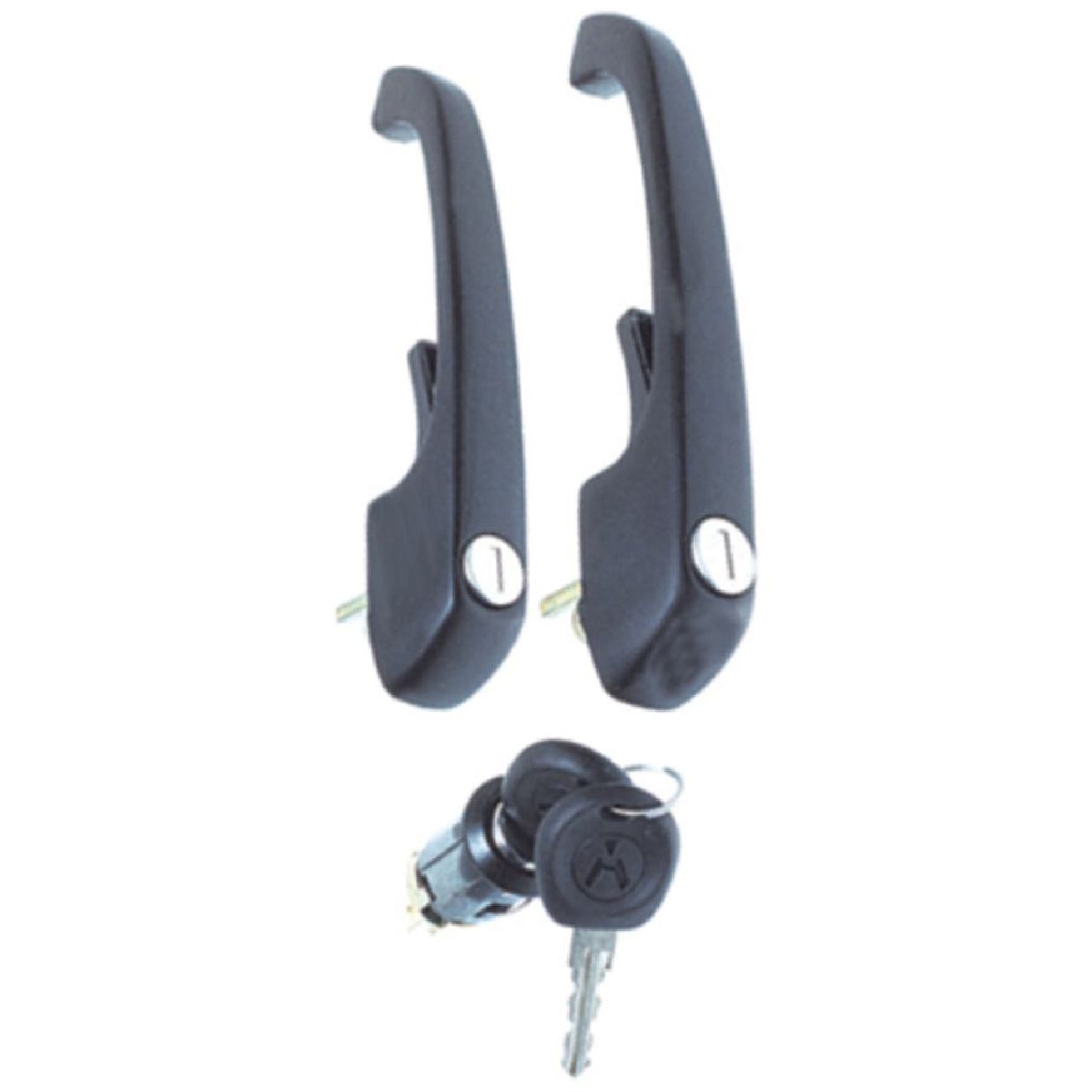 Conjunto de Maçanetas e Cilindros Fechadura da Porta - Universal - 20610