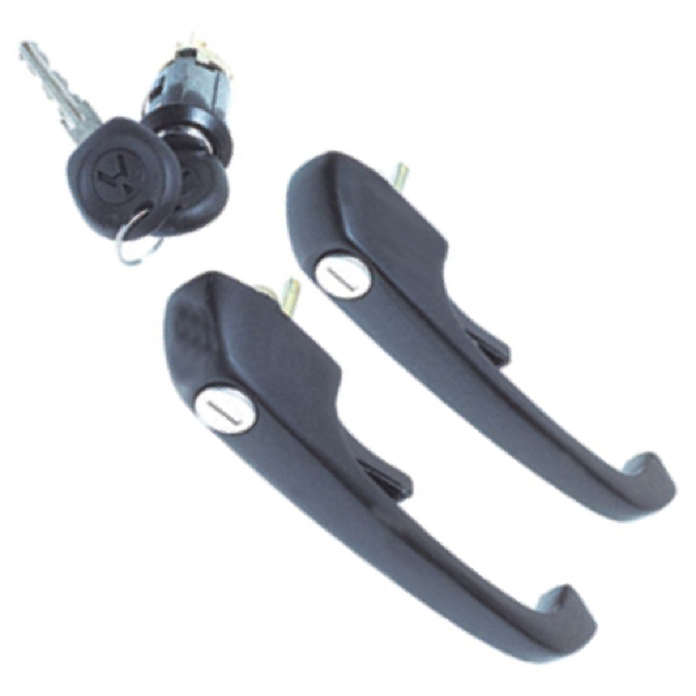 Conjunto de Maçanetas e Cilindros Fechadura da Porta - Universal - 20610