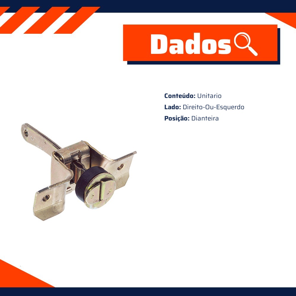 Limitador da Porta para Volkswagen Fusca - Universal Automotive - 20622