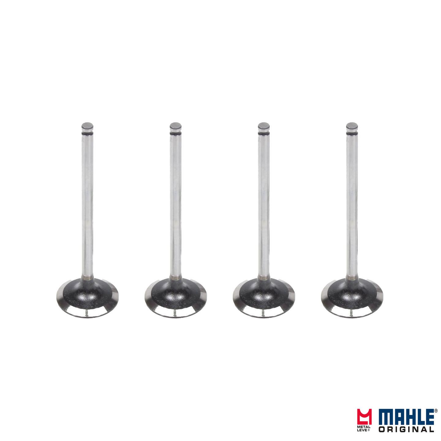 Jogo com 4 Válvulas de Admissão - Mahle Metal Leve - VA0180421 STD