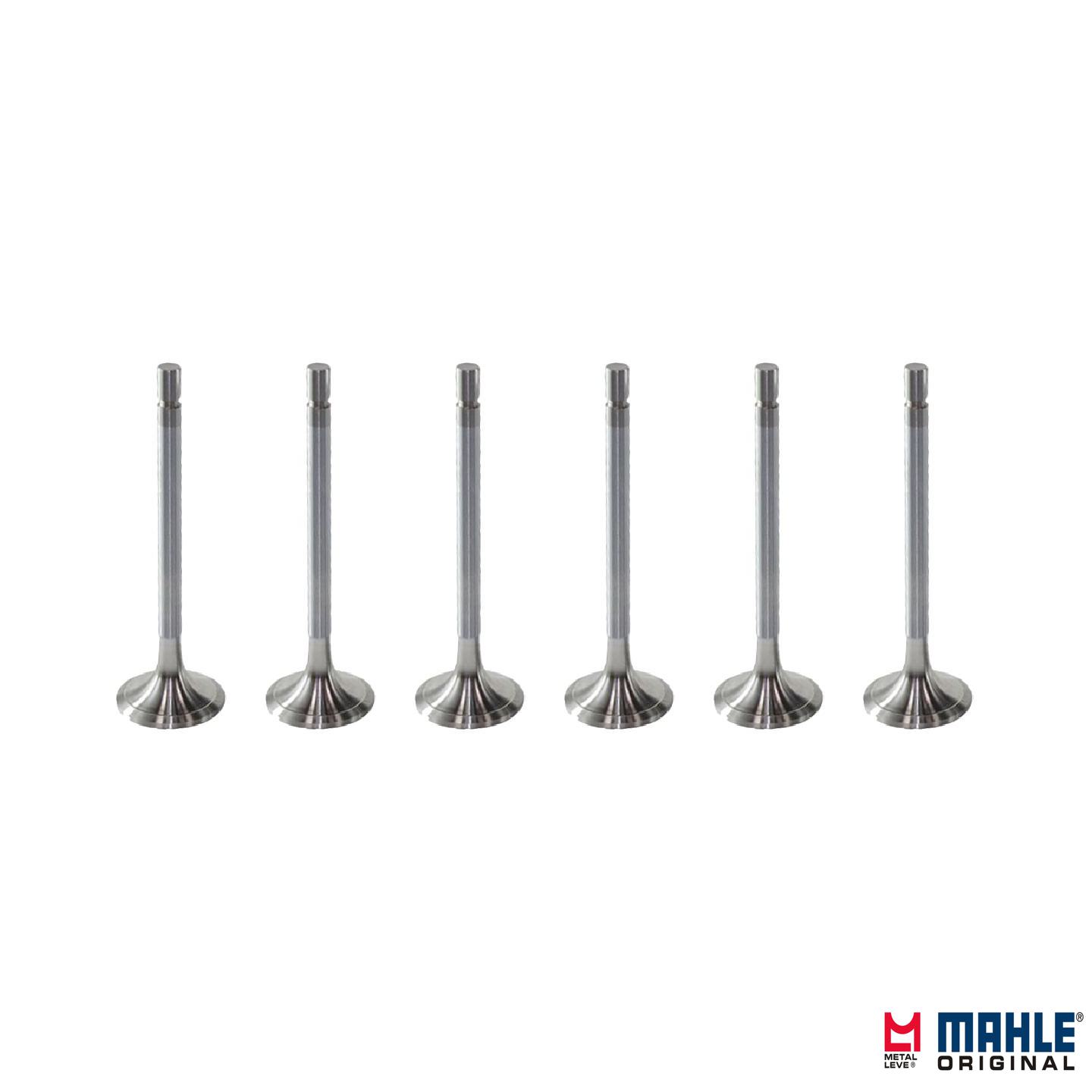 Jogo com 6 Válvulas de Admissão - Mahle Metal Leve - VA0480006 STD
