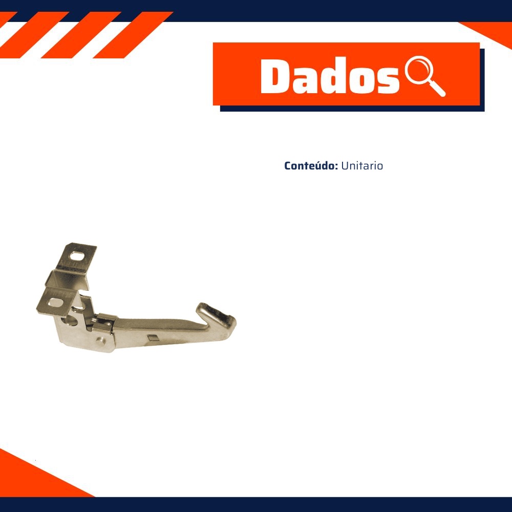 Fechadura/Trava de Segurança do Capô - Universal - 50102