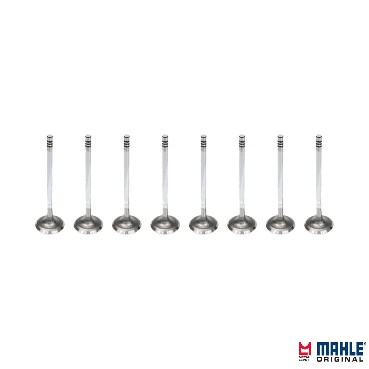 Jogo com 8 Válvulas de Admissão - Mahle Metal Leve - VA0251610 STD
