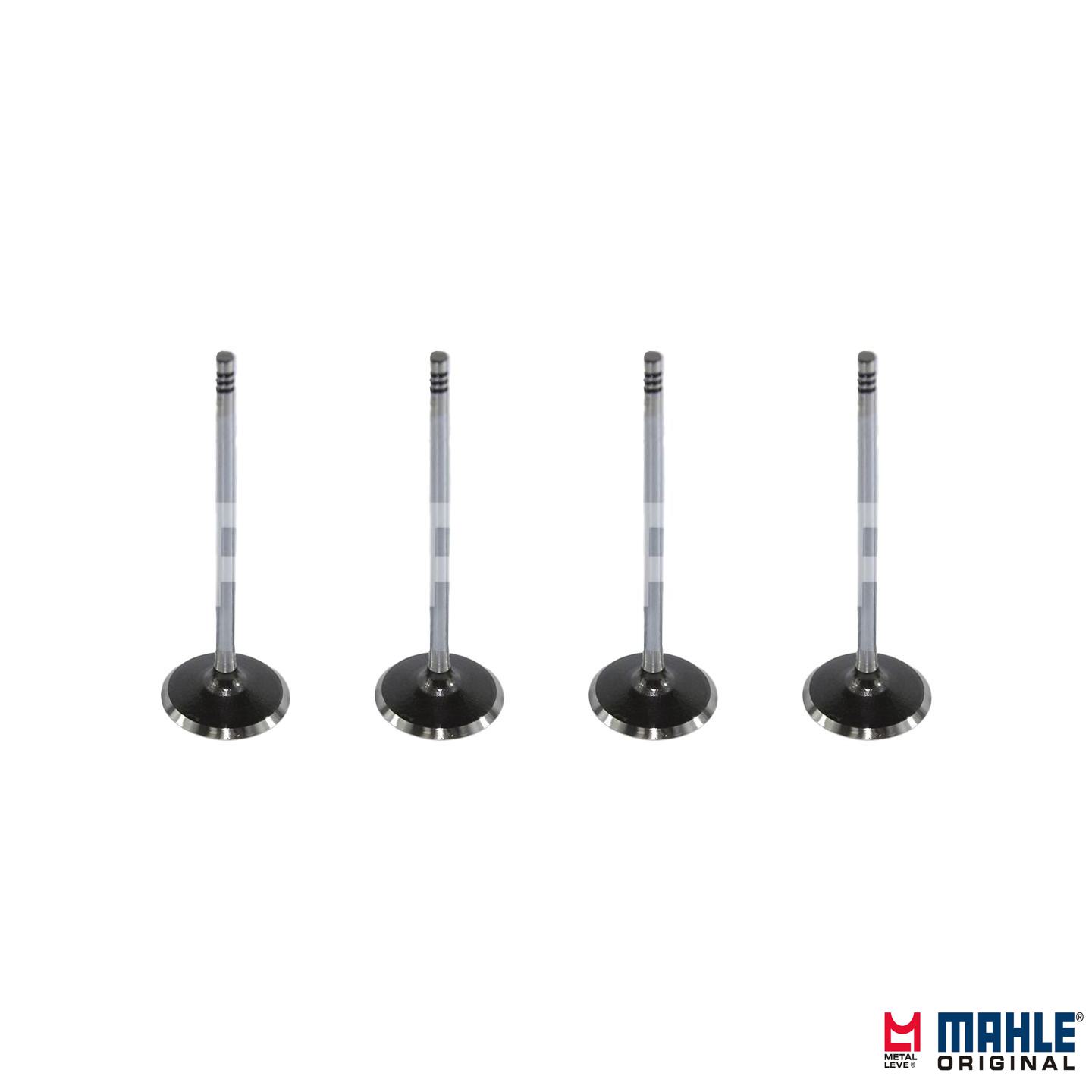 Jogo com 4 Válvulas de Admissão - Mahle Metal Leve - VA0251632 STD