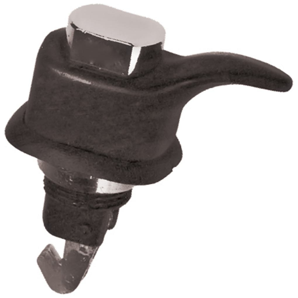 Fecho do Porta-Luvas - Cromado - S/Chave - Universal - 50122